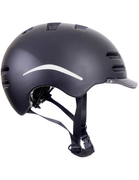 Fahrradhelm Edge Urban E-Bike Medium (54-58cm) - Schwarz