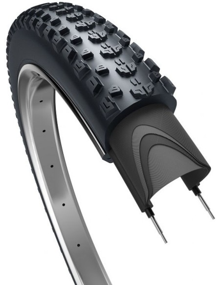Reifen Edge-Obor Jumping Hare 26 x 1.95" / 50-559 - Schwarz