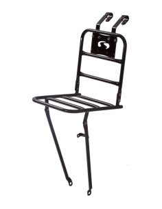 Vordergepäckträger Transport 26/28" Steco Comfort - Schwarz Glänzend