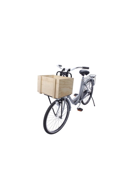 Vordergepäckträger Transport 26/28" Steco Comfort - Schwarz Glänzend