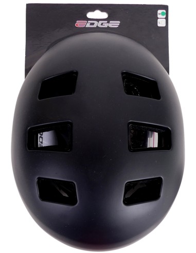 Fahrradhelm Edge Urban E-Bike Medium (54-58cm) - Schwarz