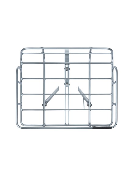 Vorderradgepäckträger Basil Portland 41 x 33 x 51 cm - Silber