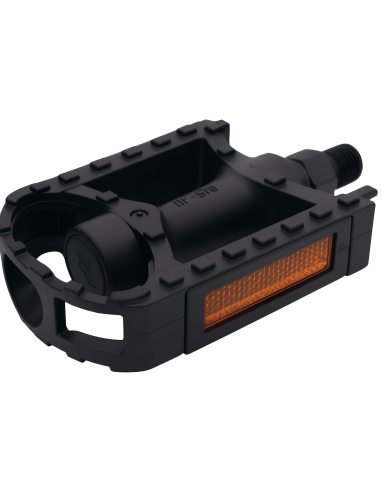 Pedale MTB Edge Eco Kunststoff - Schwarz