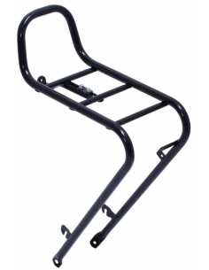 Vorderradgepäckträger 28" Steco  Flow - mattschwarz