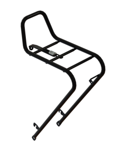 Vorderradgepäckträger 28" Steco Flow - schwarz hochglanz