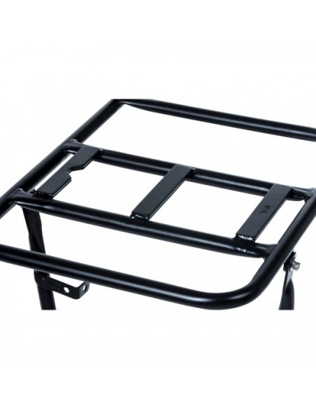 Vordergepäckträger Basil Front Carrier L 40 x 28 x 96 cm -  glänzend Schwarz