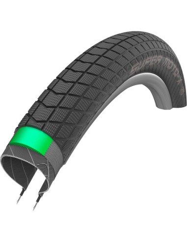 Reifen Schwalbe Super Moto-X DD GreenGuard 27.5 x 2.40" / 62-584 mm - Schwarz + R