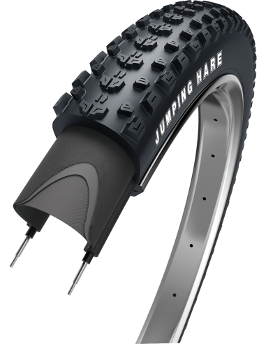 Faltreifen Edge Jumping Hare 27,5 x 2,35" / 60-584 - Schwarz