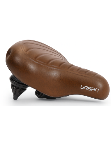 Fahrradsattel Edge Urban XL Wave - Braun