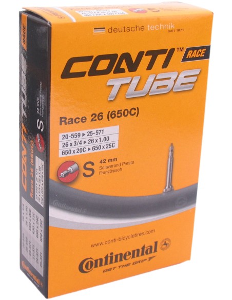 Schlauch Continental  26/27.5" Race - 20-571 - 25-599 - SV42mm ventil