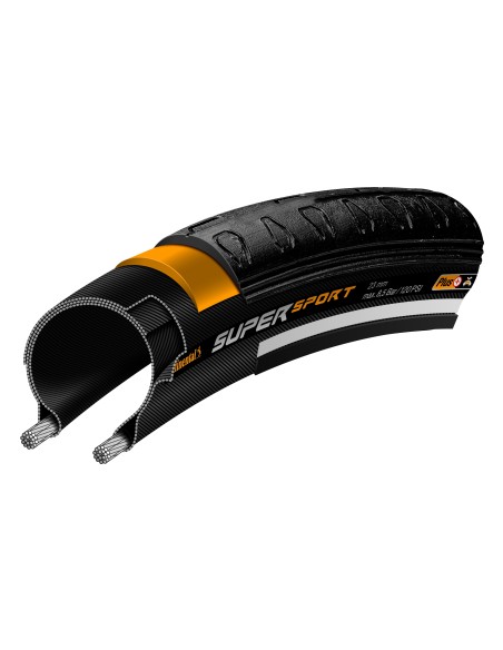 Reifen Continental SuperSport Plus 28 x 1.00" / 25-622 - Schwarz