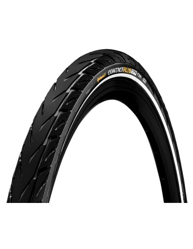 Reifen Continental Contact Plus City 28 x 1.40" / 37-622 - Schwarz mit Reflexion
