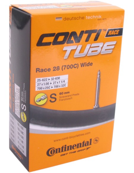 Schlauch Continental  28" Race Training - 25-622 - 32-630 - SV60mm ventil