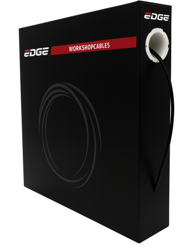 Schaltzug (außen) Edge mit Teflon-Innenbeschichtung 30 Meter / ø5mm - Schwarz