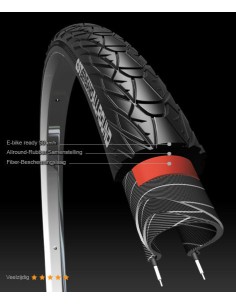 Reifen CST Sensamo Classic Allround 28 x 1.40" / 37-622 mm - Schwarz mit Reflexion