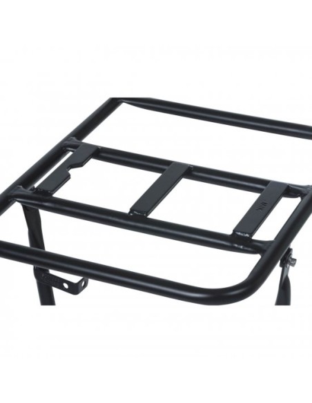 Vordergepäckträger Basil Front Carrier L 40 x 28 x 96 cm - Mattschwarz