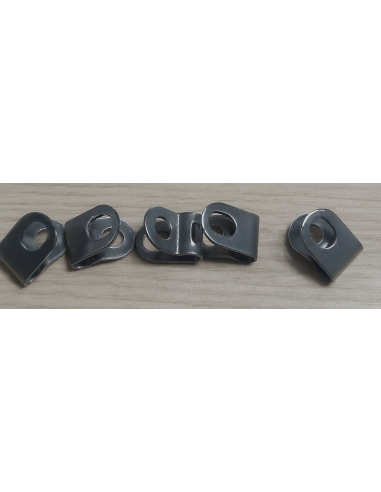 Edelstahl Befestigungsclip für Eurofender Strebenbefestigung für Schutzbleche - 5 st