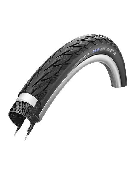 Reifen Schwalbe Delta Cruiser Plus PunctureGuard 28 x 1.50" / 40-622mm - Schwarzmit Reflexion