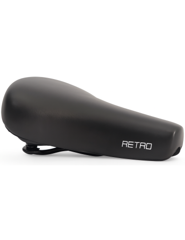 Fahrradsattel Edge City Retro - Schwarz (Werkstattverpackung)