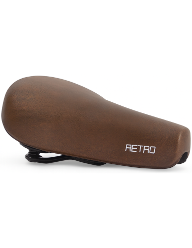 Fahrradsattel Edge City Retro - Dunkelbraun (Werkstattverpackung)