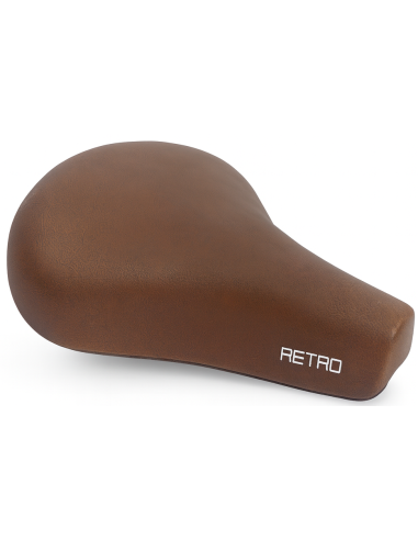Fahrradsattel Edge City Retro - Dunkelbraun (Werkstattverpackung)