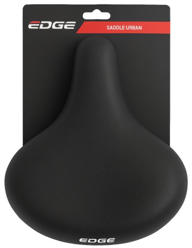 Fahrradsattel Edge Urban - Schwarrz