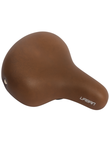 Fahrradsattel Edge Urban - mattes Dunkelbraun