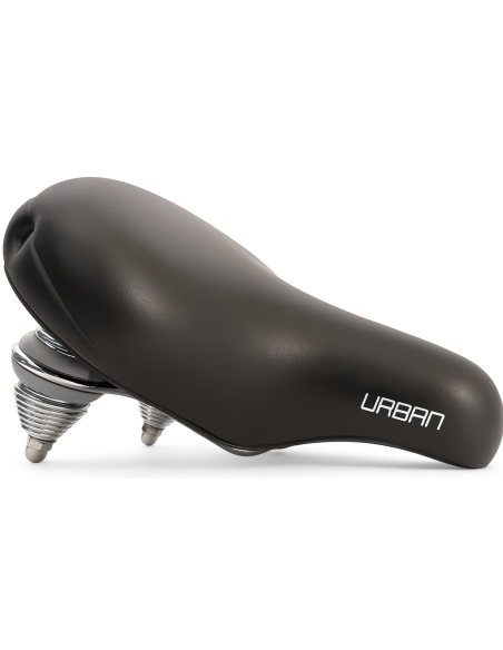 Fahrradsattel Edge Urban XL - Schwarz (blister)
