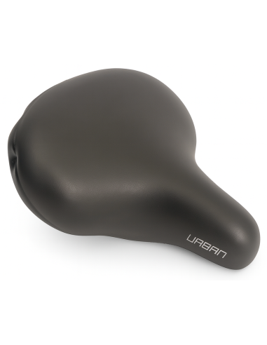 Fahrradsattel Edge Urban XL - Schwarz (blister)