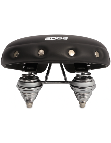 Fahrradsattel Edge Urban XL - Schwarz (blister)