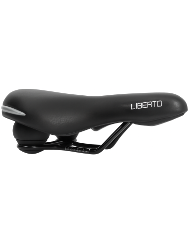 Fahrradsattel  Edge Liberto - Schwarz (auf einer Karte)