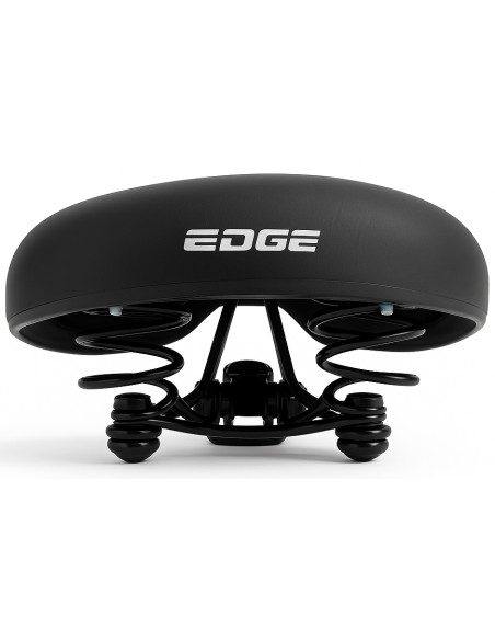 Fahrradsattel  Edge City Eco - Schwarz (Werkstattverpackung)