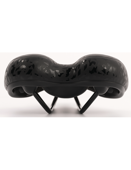 Fahrradsattel Edge Umbria Gel - Schwarz