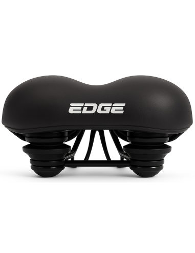 Fahrradsattel Edge Lazio - Schwarz