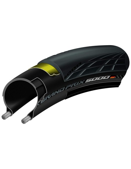 Faltreifen Continental Grand Prix GP5000 28 x 1.25"/ 32-622 Faltbar - Schwarz