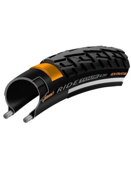 Reifen Continental Ride Tour Reflex  28 x 1.60" / 42-622 - Schwarz mit Reflexion