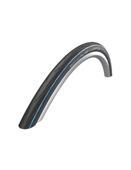 Faltreifen Schwalbe Lugano 2 K-Guard 28 x 1.00" / 25-622 mm - Blau mit Schwarzen Streifen