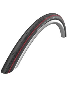 Reifen Schwalbe Lugano 2 K-Guard 28 x 1.00" / 25-622 - Schwarz mit roten Streifen
