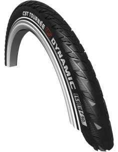 Reifen CST Tournée Dynamic 28 x 1.40" / 37-622 mm - Schwarz mit Reflexion