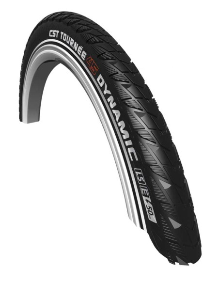 Reifen CST Tournée Dynamic 28 x 1.75" / 47-622 mm - Schwarz mit Reflexion