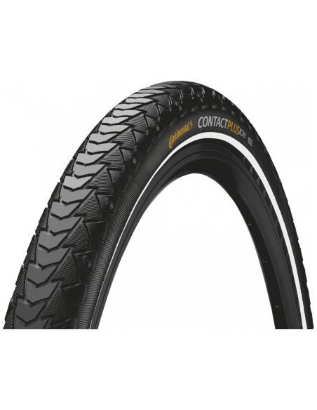 Reifen Continental Contact Plus Reflex 28 x 1.75"/ 47-622 mm - Schwarz mit Reflexion