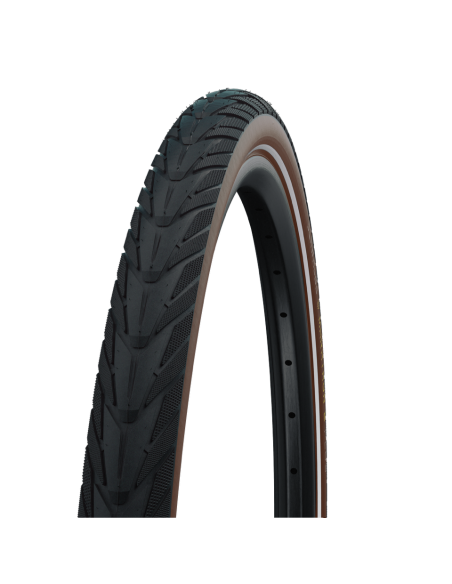 Reifen Schwalbe Energizer Plus GreenGuard mit Reflexion 28 x 1,75" / 47-622 mm - Schwarz/Braun