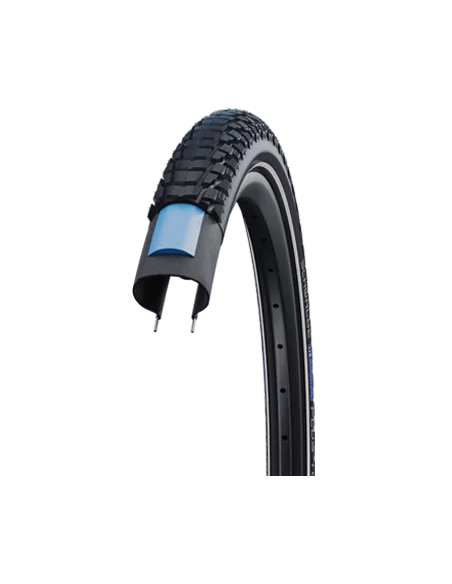 Reifen Schwalbe Marathon Plus Tour Smart DualGuard 28 x 1.75"/ 47-622mm - Schwarz mit Reflexion