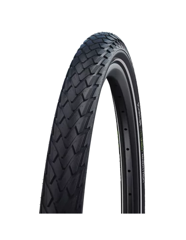 Reifen Schwalbe Green Marathon GreenGuard 20 x 1.50"/40-406mm - Schwarz mit Reflexion