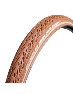 Reifen Schwalbe Delta Cruiser Plus 28 x 1,40" / 37-622mm - Braun mit Reflexion