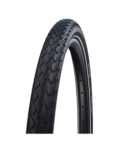 Reifen Schwalbe Green Marathon GreenGuard 28 x 1,75"/ 47-622mm - Schwarz mit Reflexion