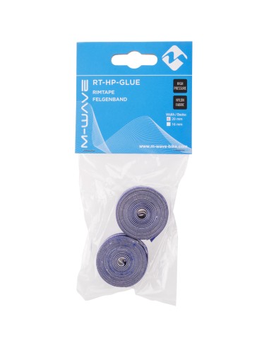 Felgenband 12-29" M-Wave RT-HP-Glue Hochdruck 20 mm - Blau (1 Satz)