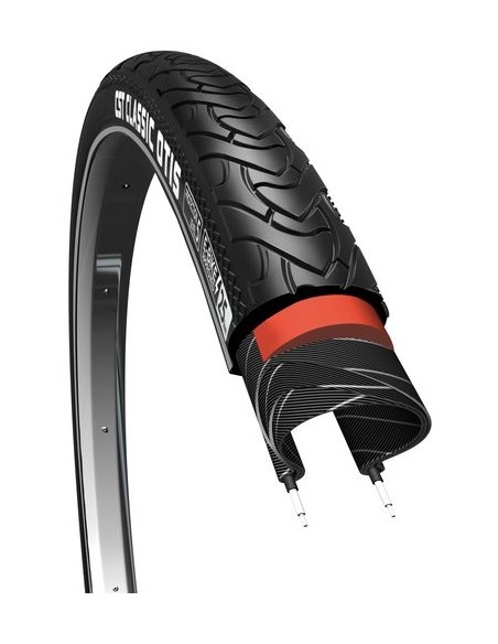 Reifen CST Otis 28 x 1 3/8" / 37-622 mm - Schwarz mit Reflexion