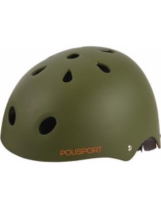 Fahrradhelm Polisport Urban Radical Tag S 53-55 cm - Mattgrün/Orange