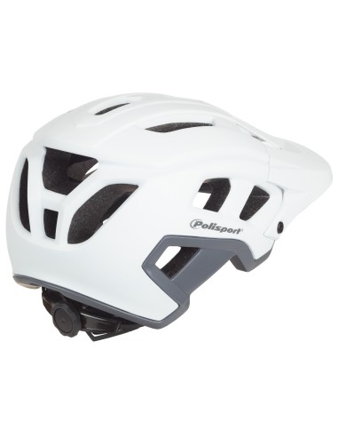Fahrradhelm Polisport Mountain Pro M 55-58 cm - Weiß / Grau